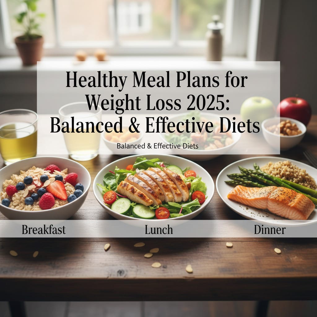Healthy Meal Plans for Weight Loss 2025