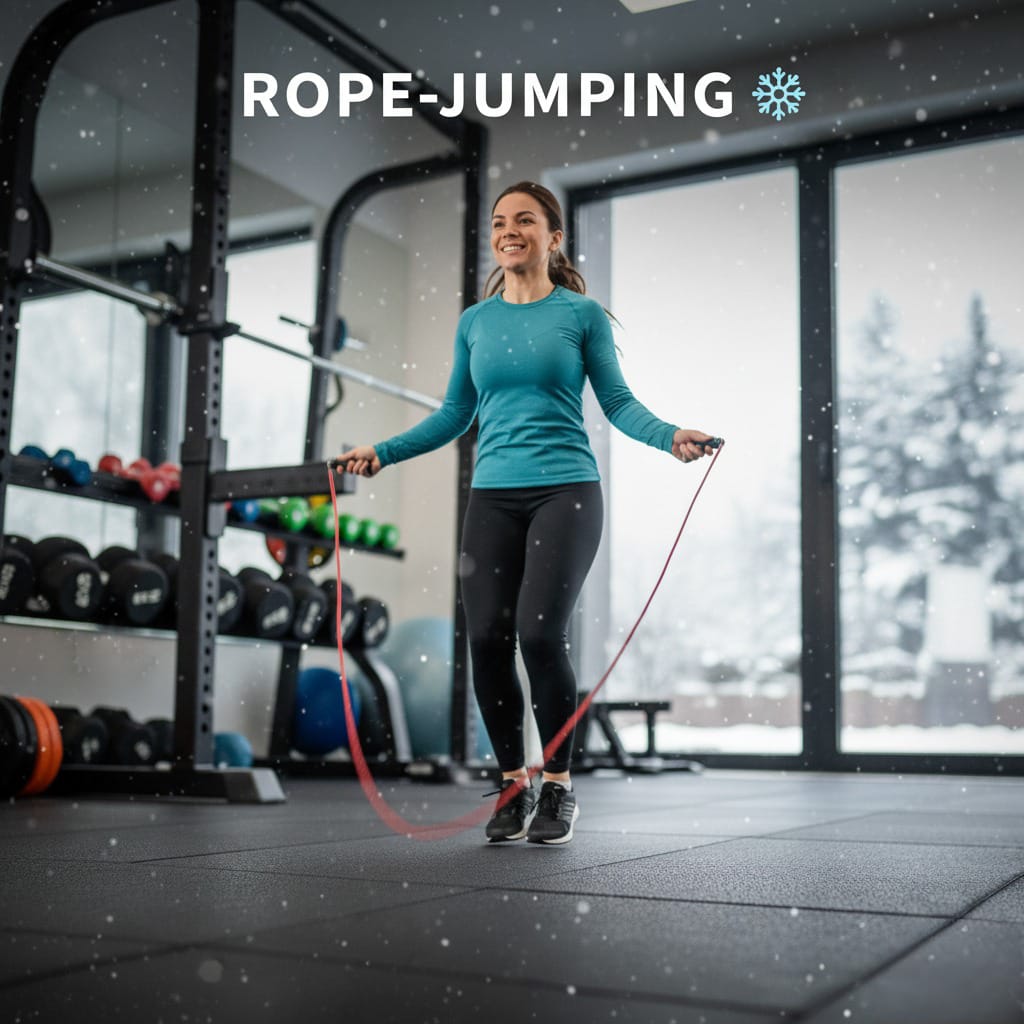 Rope Jumping Exercise
